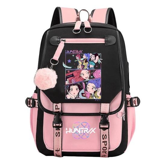 Large Capacity Backpack Hunters Prints Lightweight Travel Backpack Commuter Bag with Multiple Compartments for School Street Daily Outings