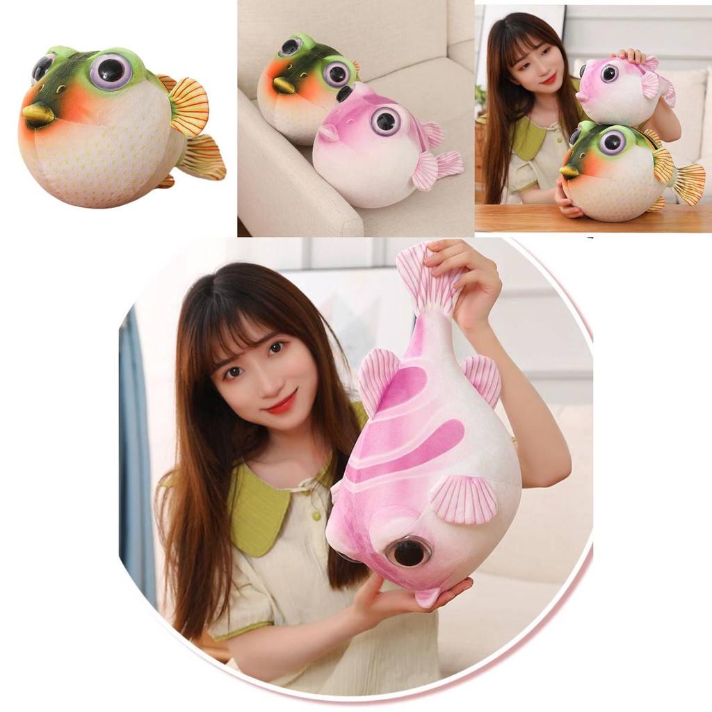 Cute Dolphin Plush Toy For Kids Funny Stuffed Animal Soft And Huggable Available In Green And Pink 26cm/0.13kg