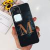 For Cover Vivo S18 5G Phone Case Initials Letter Soft Silicone Back Shell For Vivo S18 Pro Coques Bumper Transparent VivoS18 Pro