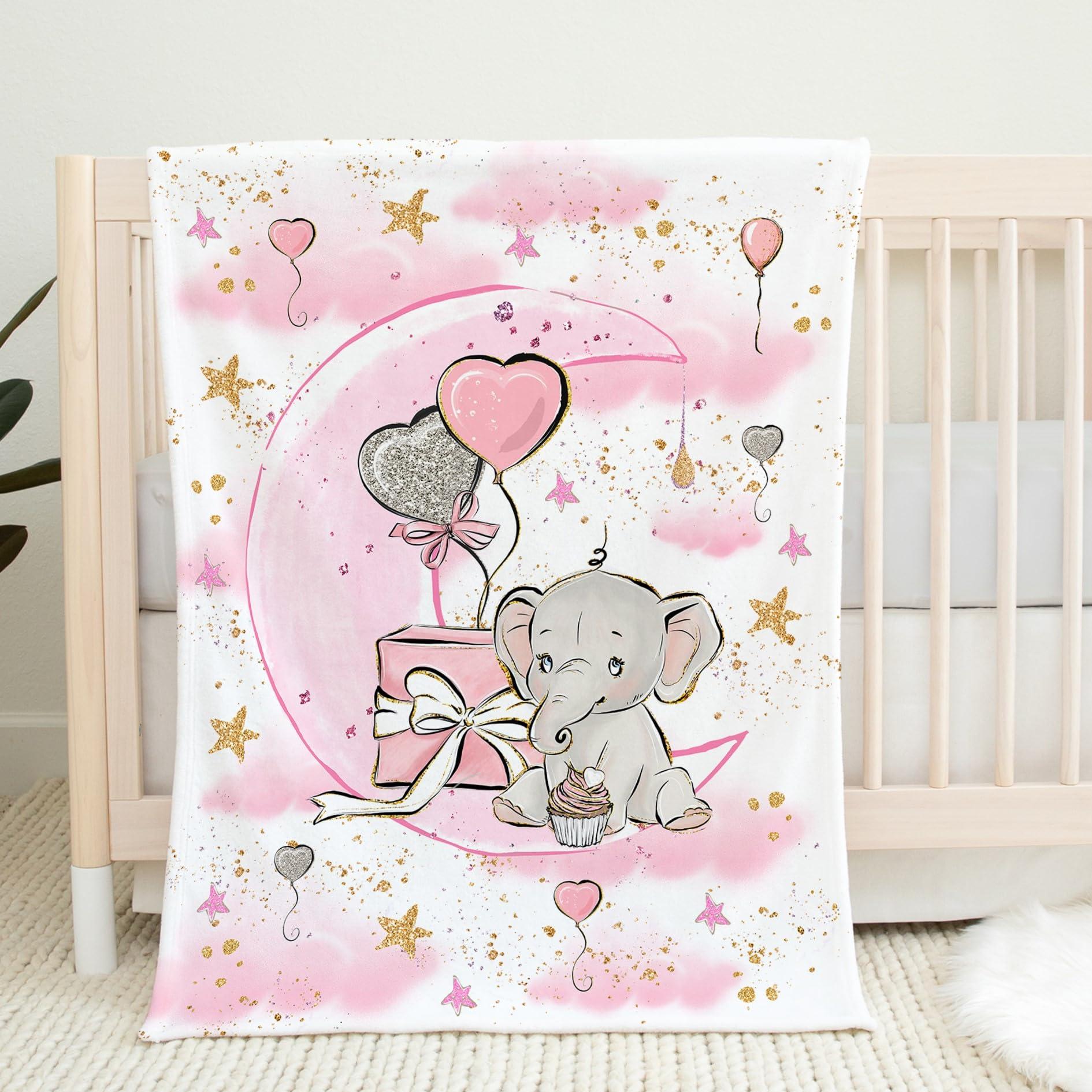 VIKAMA Children s Pink Princess Blanket Soft and Comfortable Sofa Bedroom Throw Outdoor Picnic Travel Blanket 75X95CM