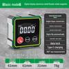 Magnetic Digital Inclinometer with 360-Degree Laser Level & Protractor