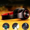 Light-emitting Headband Bluetooth Headset Foldable HI FI Game Sport Plug-in Card with Microphone