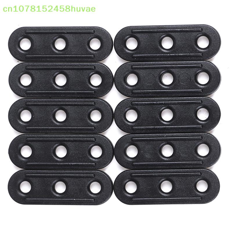 10 Camping Canopy Tarp Guy Line Bent Runners Tent Clips Lock Rope Tensioners