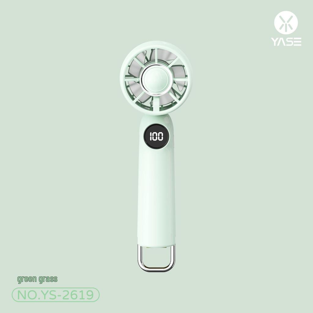 Portable USB Rechargeable Desktop Fan - Compact, Strong Wind, Handheld Design for Students