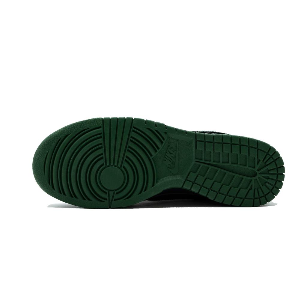 Nike Dunk Abrasion Resistant Abrasion Resistant Low Top Skateboard Shoes Unisex Black Green DD1391-101(Team685-)