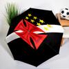 Vasco Football Club Printed Automatic Umbrella, 8-Frame for Travel, camping, Casual Umbrella, Essential Gift for  for family and friends