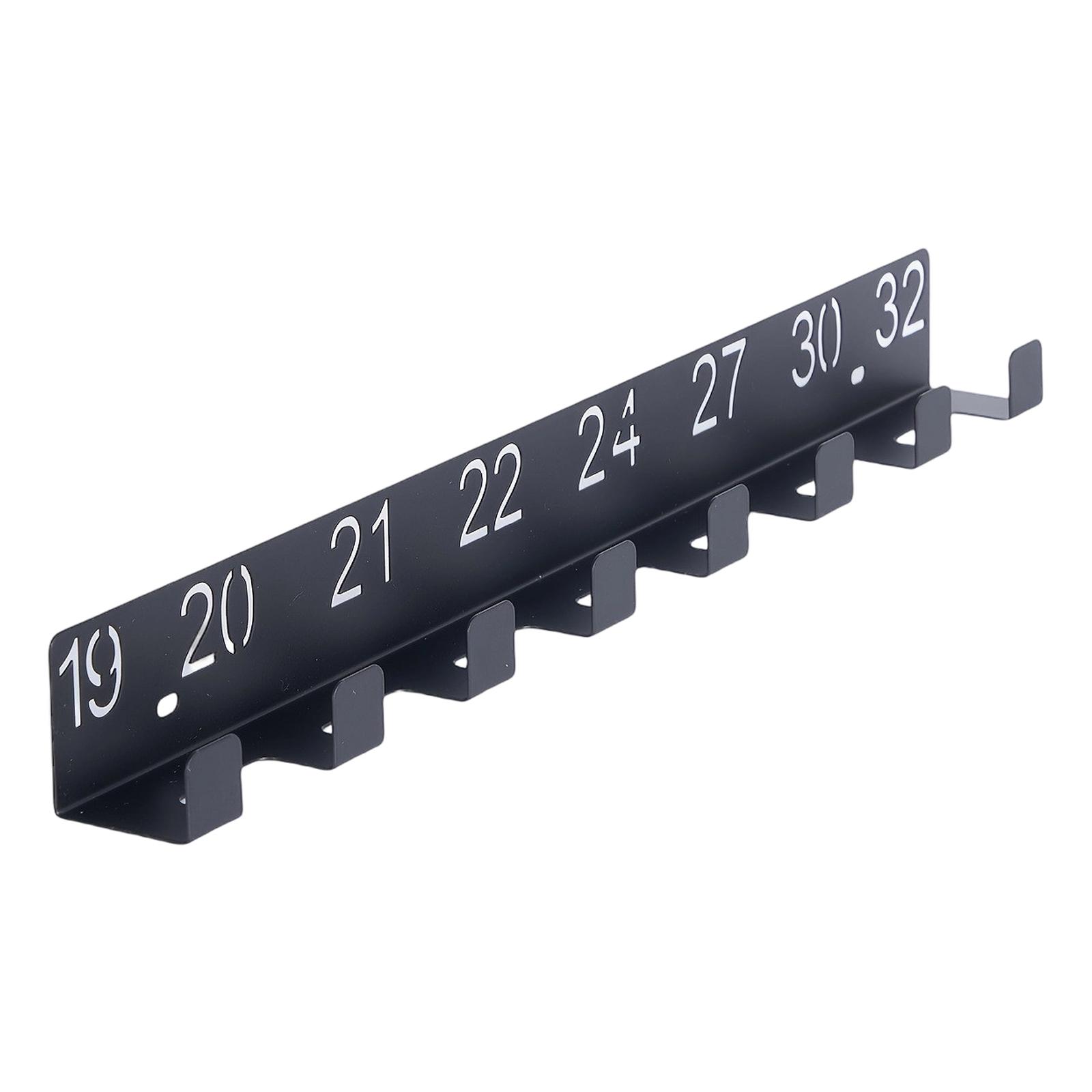 

Durability Iron Wall Mounted Tool Holder Hooks Wrench Rack For Workshop Kitchen Tool Storage Organizers Kitchen Utensils