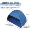 2-Second Quick Open Automatic Beach Sunshade Tent