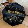 1PC Harry Potter Sorcerer's Stone Umbrella-8-Rib Reinforced, Automatic Open, Lightweight & Durable, Cute Fashion Accessory for Outdoor, D2645