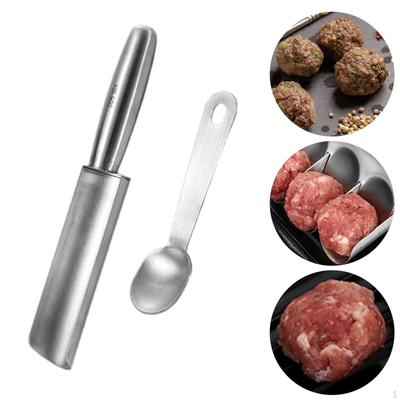 Stainless Steel Meatball Forming Tool for Home and Professional Use