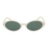 Dior Letter Design Oval Sunglasses Unisex sunglasses White DPFCR1IXR_95I0