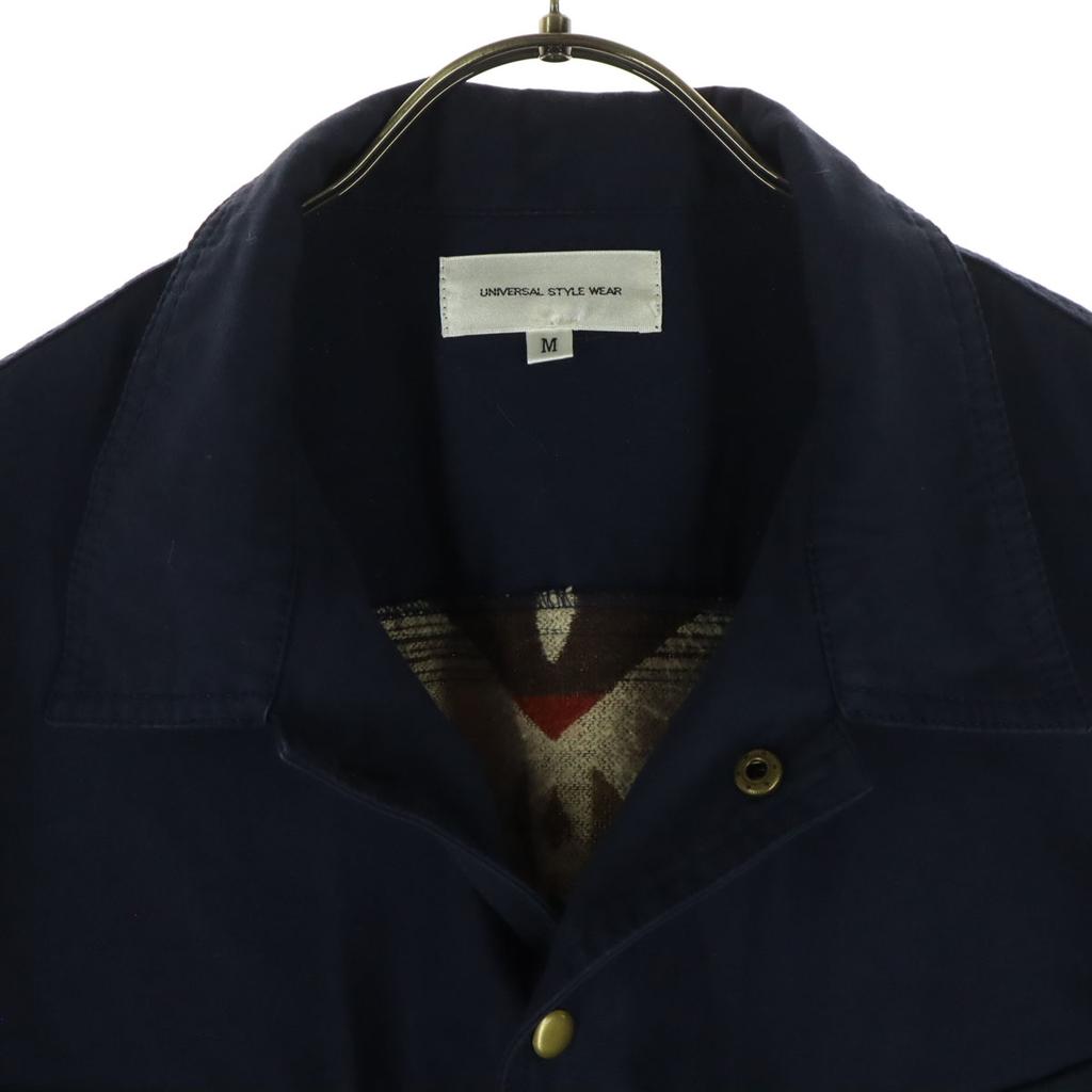 Universal Style Wear Native Pattern Long Sleeve Fatigue Jacket Men's Used