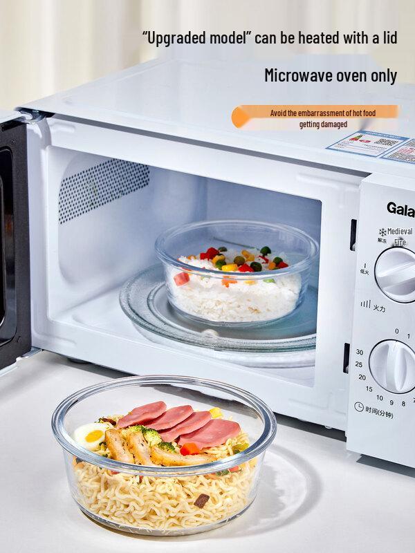 ZISIZ Round Glass Food Container