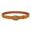 New Luxury Suede Leather Belt for Women Jeans Casual Dress Vintage Alloy Buckle Ladies Trendy Belts Fashion Waistband