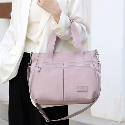 Omuz Çantası Kadın Naylon Çapraz Çanta Büyük Kapasiteli Anne Çantası