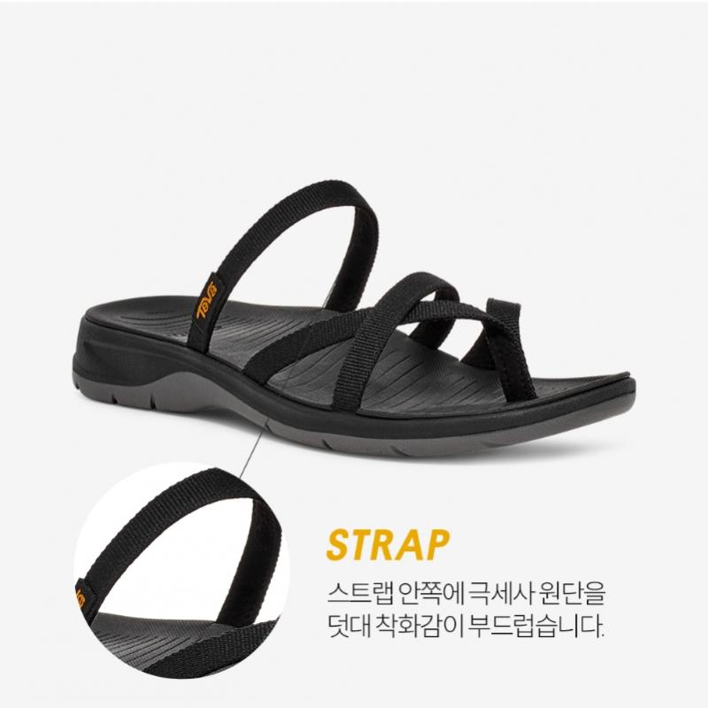 Teva Women S Tirra Traveler Flip Stvf2619490 Blk