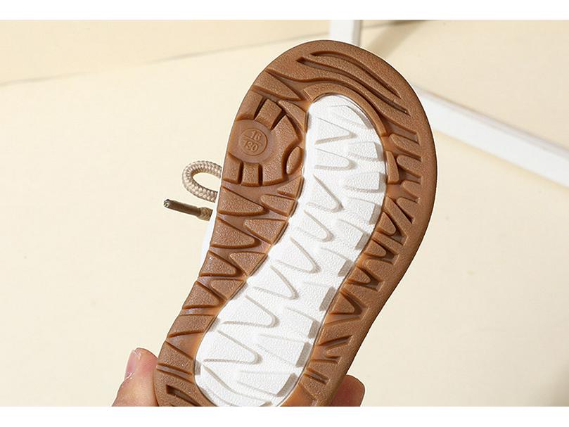 Dětské sněhule s velurovou podšívkou: Teplé bavlněné boty s vysokým svrškem pro miminka - dívky a chlapce