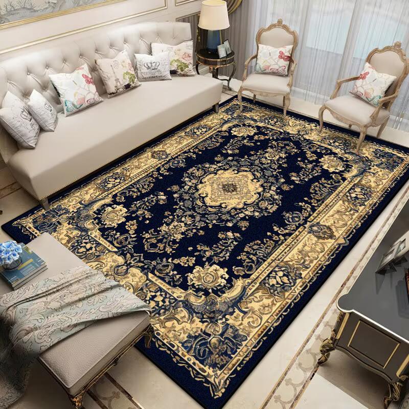 Bohemian Luxury Decoration Living Room Carpet Persian Retro Bedroom Large Area Rug Lounge Dining Room Non-slip Soft Tatami Mat