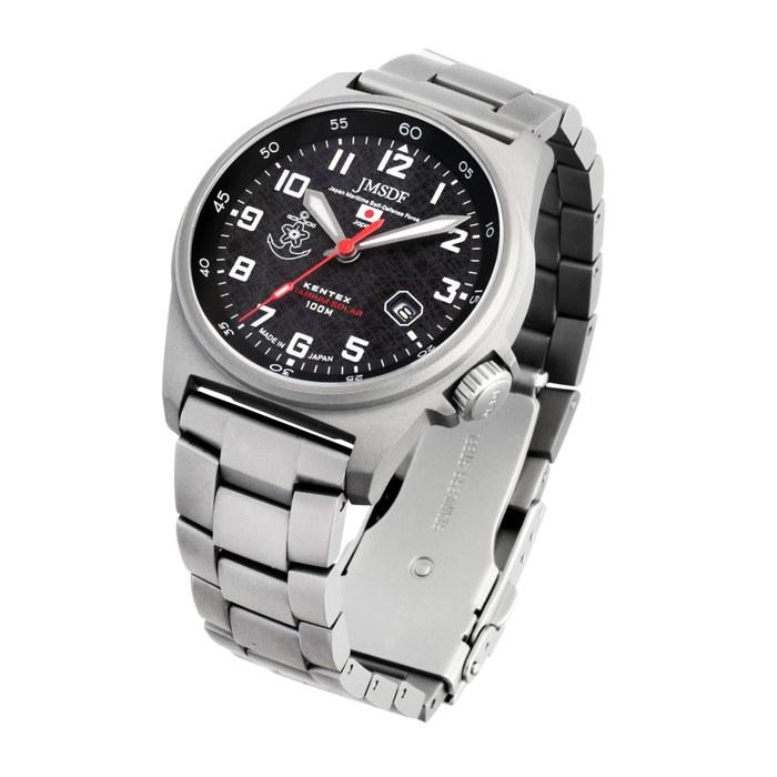 [Kentex] Watch JSDF Titanium Solar S815M-06 Black