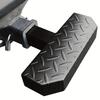 Auto Universal Hitch Step with Pin and Stabilizer, Rust Resistant Towing Guard for 2”