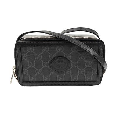 [Gebraucht] Retro GG Supreme Canvas Leder Mini Umhängetasche - Sehr Gut #1M7S5JX