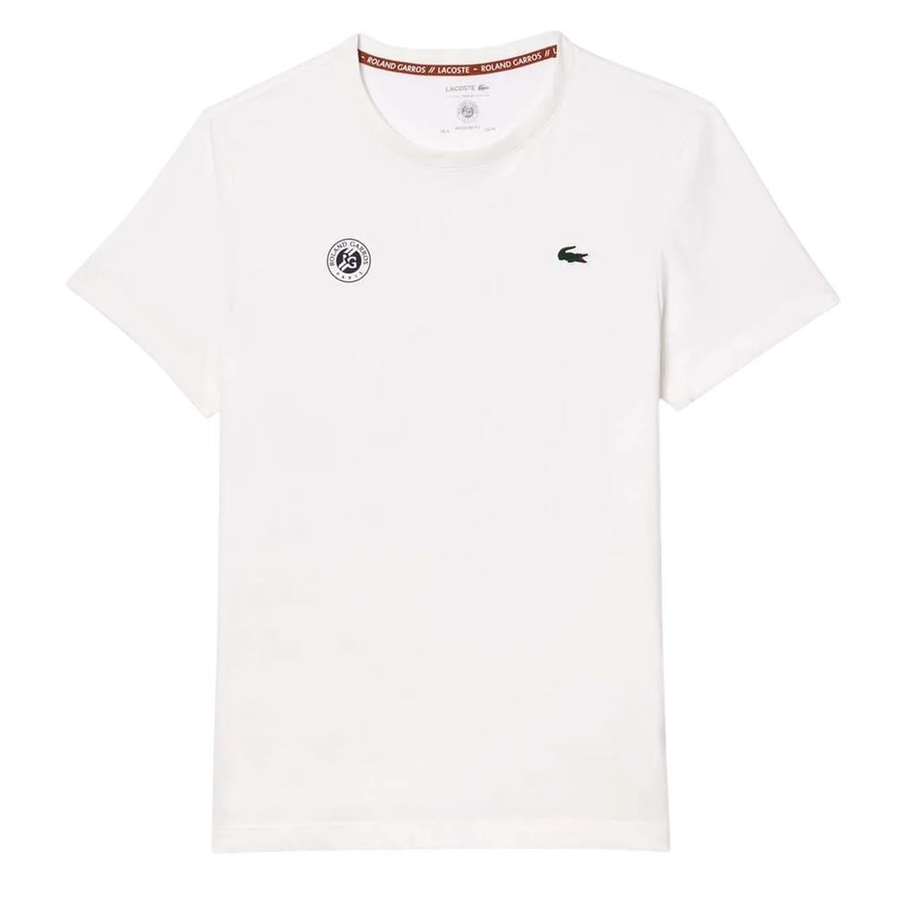 Lacoste Mens Roland-Garros Ultra Dry Tennis T-Shirt