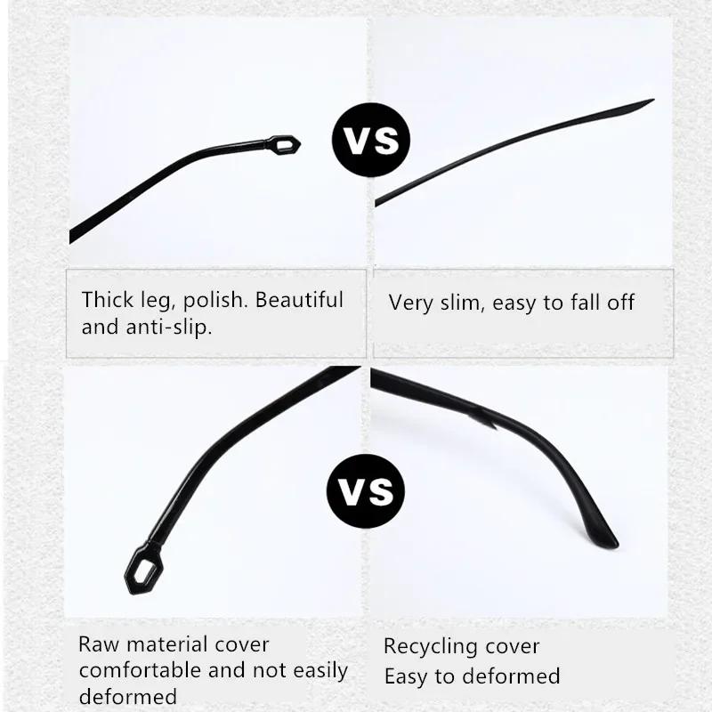 3PCS Frameless Edge Cutting Bifocal Reading Glasses Fashion Ultralight HD Anti Blue Light Presbyopia Glasses for Men and Women