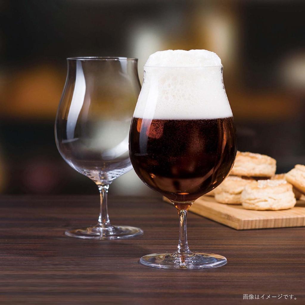 Toyo Sasaki Glass Crystal Stem Collection Beer Glass, Pilsner, 440ml, Juice Glass, Cup, DKC-12204