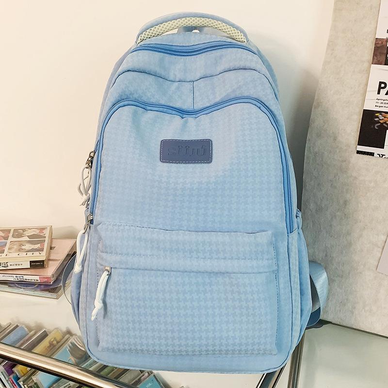 School bag Elementary school girl Junior high school student High school student boy College student Backpack Fashion multi-layer backpack