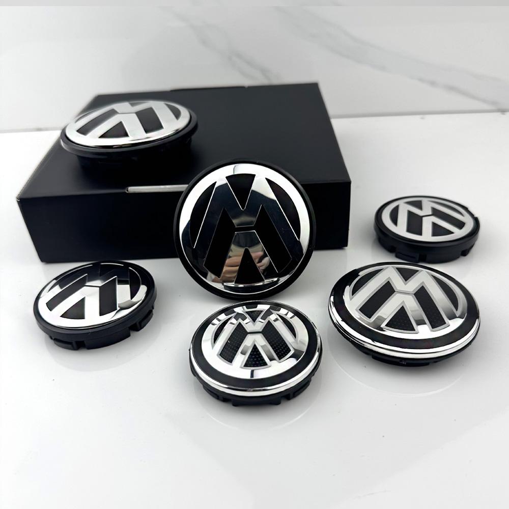 3B7601171 1J0601171 4pcs/Lot 55mm 56mm 65mm 70mm 76mm Volkswagen Car Wheel Center Caps For Vw Jetta MK5 Golf Passat Accessories zd9
