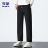 ROMON Men's Warm Fleece-Lined Casual Pants 802
