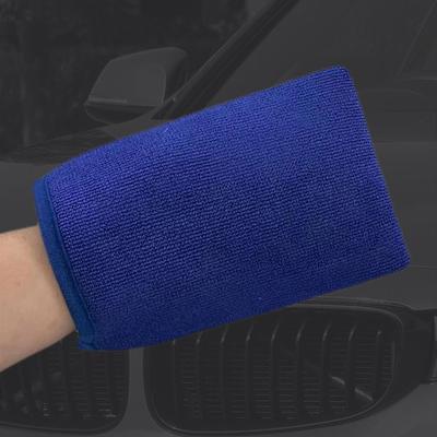 Soft Volcanic Mud Car Wash Magic Clay Bar Mitt Magic Mud Cloth Blue Car Clay Cloth Clay Mitt Wash Glove Car