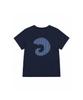 Tansanmageunesyum Horn Applique T-Shirt (Navy)