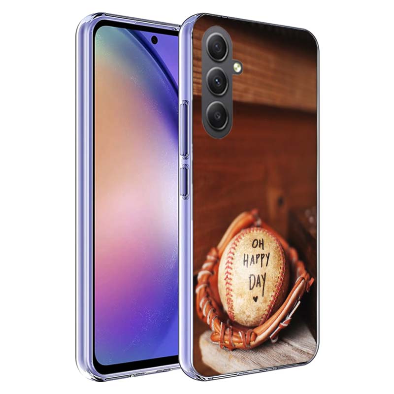 Baseball Cover For Samsung A54 A34 A24 A14 A53 A33 A23 A13 A52S A32 A22 A12 Phone Galaxy A03 A04 A02S A42 A73 TPU Case