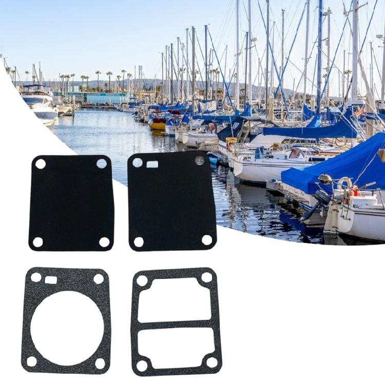 Multiple  Purpose Outboard Motor Gasket Set Long Lasting Marine Engine Gasket Pack 6G1-24432 for Boat  Outboard Motors