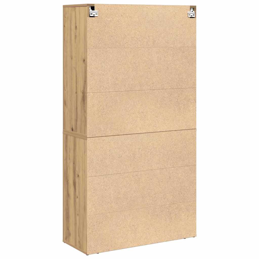 Highboard Artisan Oak 80 x 33 x 150 cm Particle Board