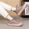 Fashionable Thick Soled Cotton Shoes Winter New Thick Snow Boots Casual Versatile Anti Slip Waterproof Cotton Boots