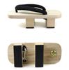 Geta Sandale Geta für Bequemes Paulownia-Holz Japanische Kleidung Perfekt für Feuerwerksabend Sommer Blumenmuster [cnstone] Zweizahn-Yukata,