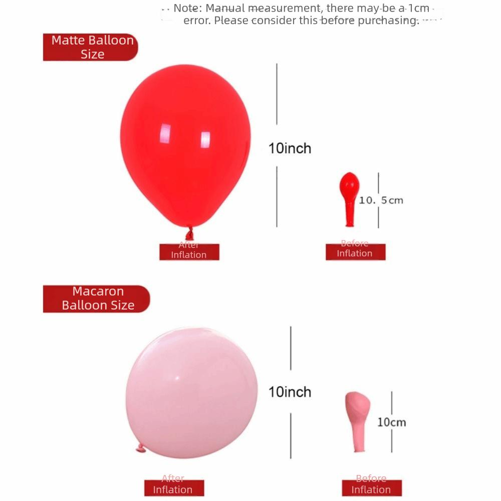 100pcs 10 Inches Rainbow Balloon Mixed Color Multicolor Balloon Macaron Balloon  Party Decoration