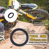 2Pcs Puncture Resistant Rubber Inner Tubes 3.25/3.50-16" for Various Off Road Motorcycle Models Size 90/100-16