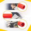 12pcs Spark Plug Wire Separator Divider & 8pcs Spark Plug Wire Boots Protector Heat Shield Sleeve, Aluminium Alloy Engine Spark Plug Wire Divider