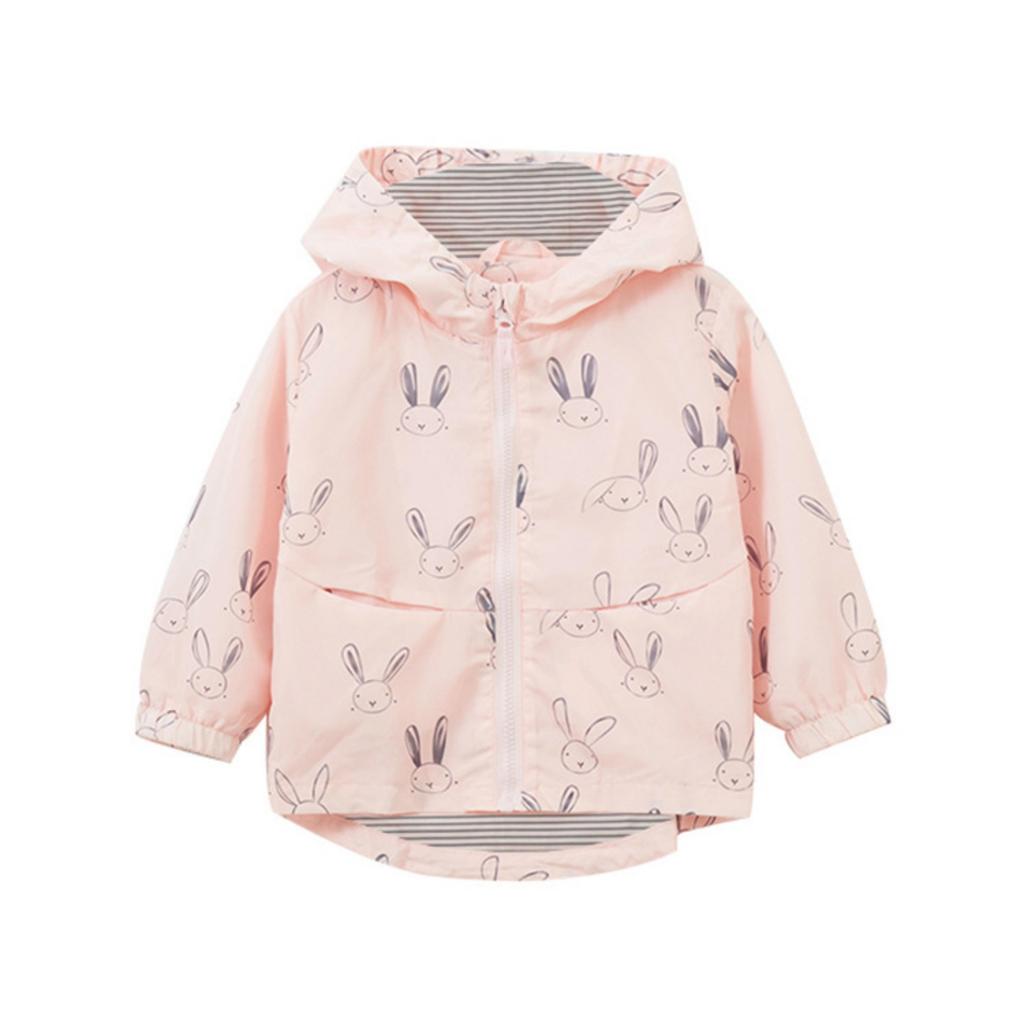 Kids Casual Hooded Windbreaker Jacket for Everyday Wear