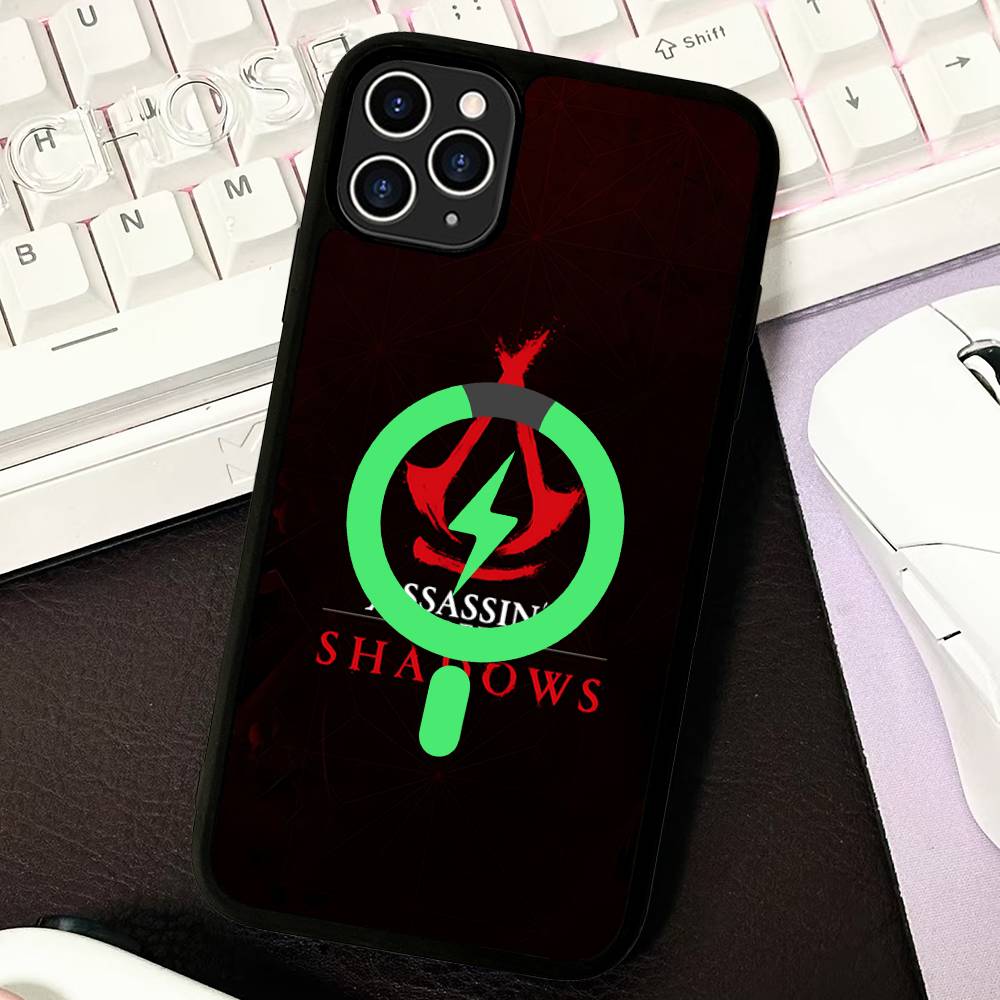 A-Assassin S -Creed Gaming For Magsafe Magnetic Phone Case For IPhone 17 16 Pro Max 15 Plus 14 13 12 11 Cover