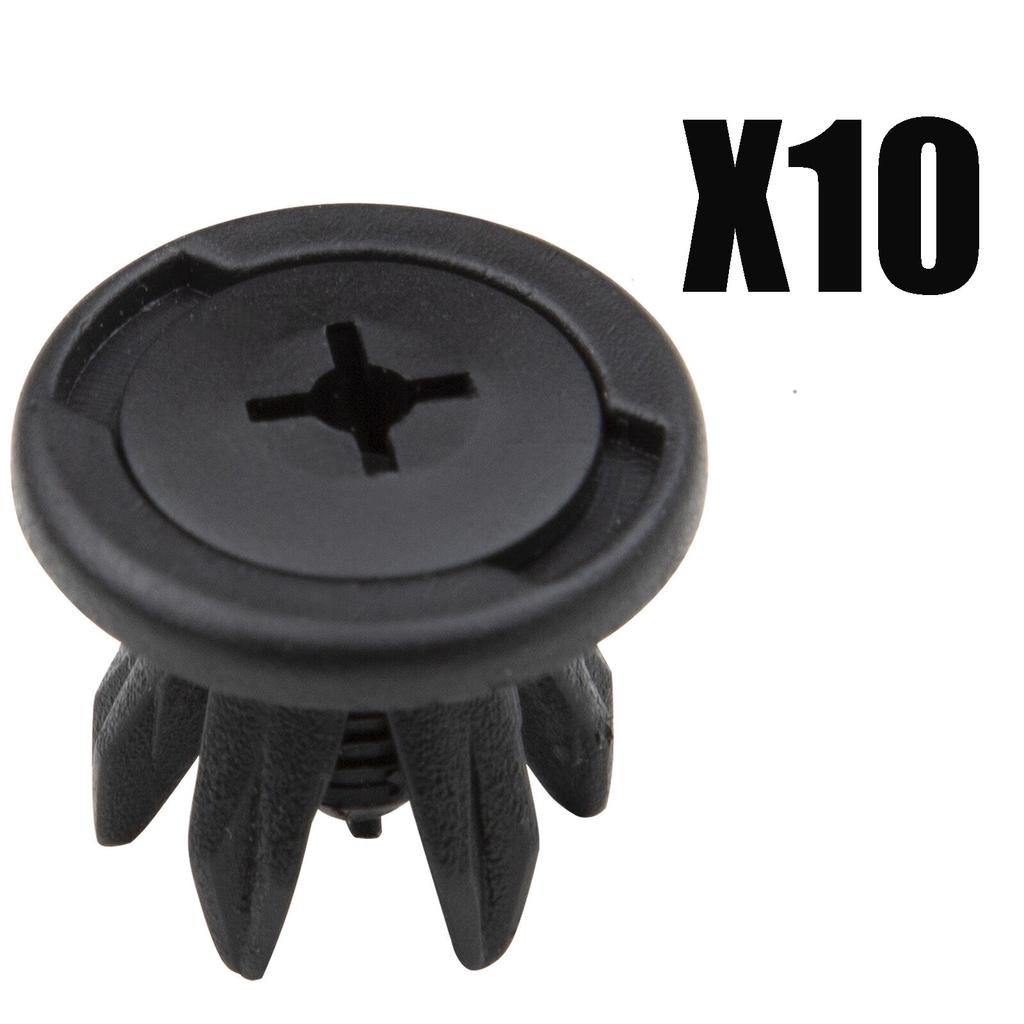 Black Wheel Line Clips Easy To Install Plastic New