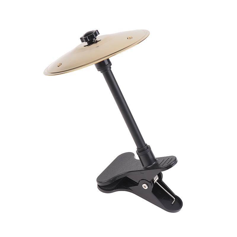 Desktop Crash Cymbal Musical Saucer Car Crash Cymbal Alloy Crash Drums Cymbal Drum Mini Drum Easy To Install Clip-On