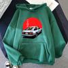 Manga Hoodie AE86 Fashion Print Sweatshirt Japanese Long Sleeve Hoodies Men Women Harajuku Anime Sweatshirts