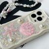 Stereo Starfish Shell Sequined Mobile Phone Case For Iphone17Promax Epoxy Glitter Apple 16 All-Inclusive 14