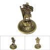 Jesus Statue Olive Colour 3.5in High Strong Alloy Stable Base Exquisite Details Jesus Figurine for Home Car Office