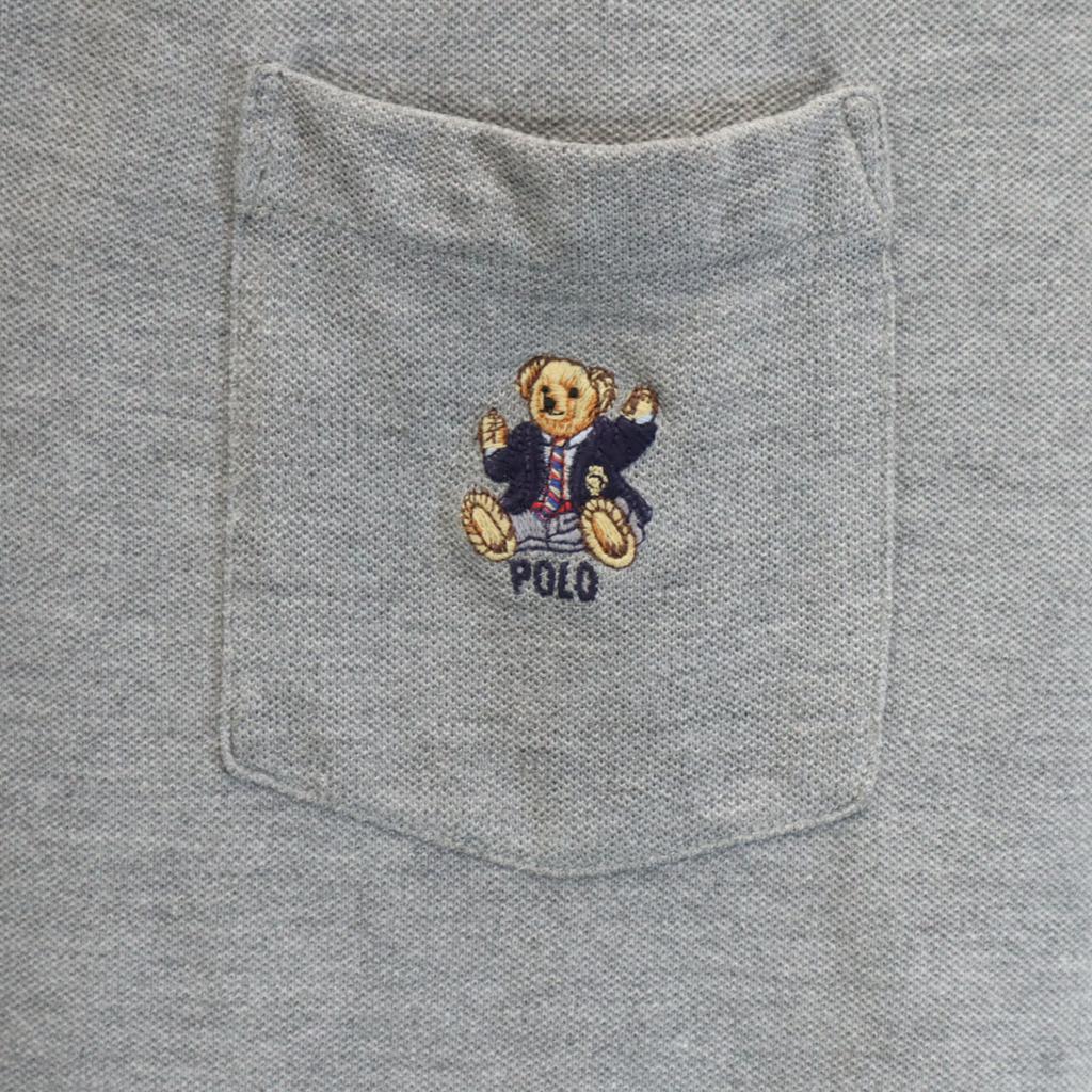 Polo by Ralph Lauren Made in USA Polo Bear Embroidery Short sleeve Polo shirt Men's Used