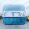 Kitchen Tableware Rack Storage Box Put Tableware With Lid Drainer Rack Mounted Bowl Box Cabinet Home Dish Drainer Kitchen